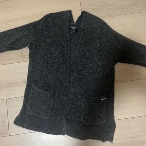 Abercrombie and Fitch Gray Cardigan